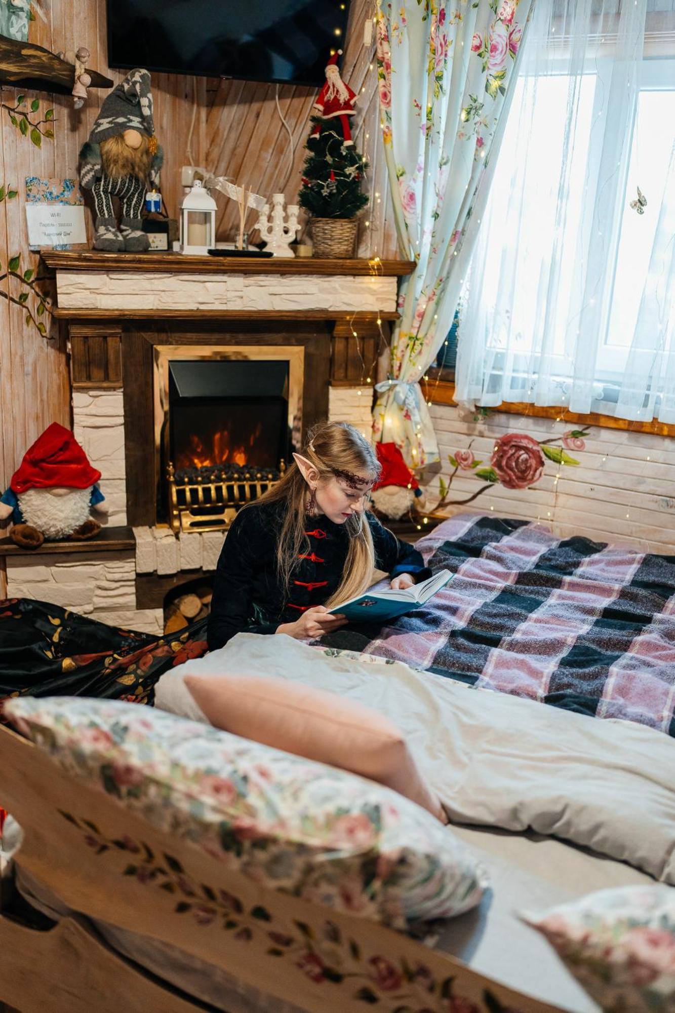 Казковий Дім Та Garden Два Будиночки В Горах З Чаном-Джакузі Slavske Dış mekan fotoğraf