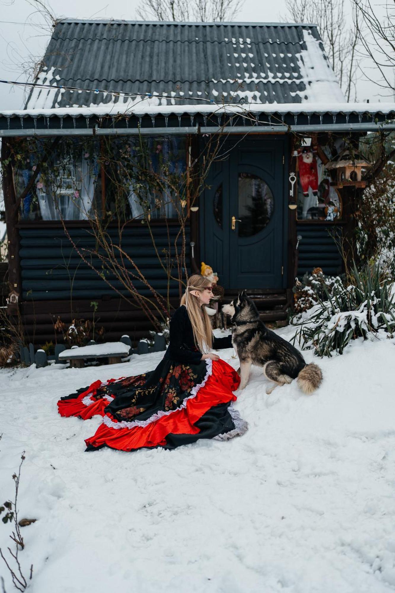 Казковий Дім Та Garden Два Будиночки В Горах З Чаном-Джакузі Slavske Dış mekan fotoğraf